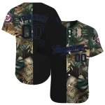 customized washington nationals tropical foliage black jersey best selling