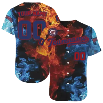 customized washington nationals vapor blaze jersey best selling