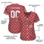personalized arizona diamondbacks chevron interlock red jersey best selling