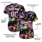personalized arizona diamondbacks paint splatter black jersey best selling