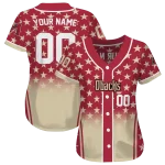 personalized arizona diamondbacks star burst sand jersey best selling