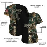 personalized arizona diamondbacks tropical foliage black jersey best selling