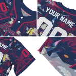 personalized atlanta braves sailboat island navy jersey best selling