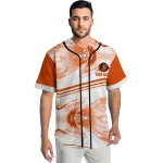 personalized baltimore orioles arrow fade orange white jersey best selling