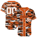 personalized baltimore orioles camo splash orange jersey best selling