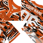 personalized baltimore orioles camo splash orange jersey best selling