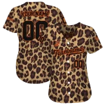 personalized baltimore orioles leopard spot jersey best selling