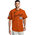 personalized baltimore orioles plain classic orange jersey best selling