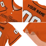 personalized baltimore orioles plain classic orange jersey best selling