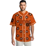 personalized baltimore orioles snowflake festive orange jersey best selling