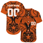 personalized baltimore orioles star circle orange jersey best selling