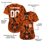 personalized baltimore orioles star circle orange jersey best selling