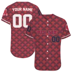 personalized boston red sox chevron interlock red jersey best selling
