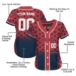 personalized boston red sox star burst navy jersey best selling