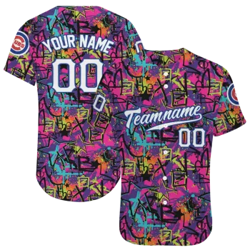 personalized chicago cubs graffiti tag jersey best selling