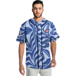 personalized chicago cubs psychedelic curves blue jersey best selling