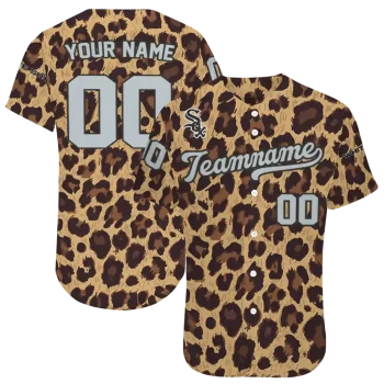 personalized chicago white sox leopard spot jersey best selling