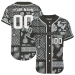 personalized chicago white sox pineapple palm geo black jersey best selling