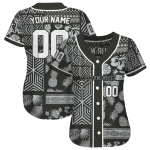 personalized chicago white sox pineapple palm geo black jersey best selling