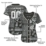 personalized chicago white sox pineapple palm geo black jersey best selling