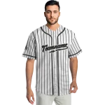 personalized chicago white sox pinstripe lines white jersey best selling