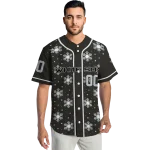 personalized chicago white sox snowflake festive black jersey best selling