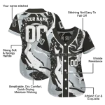 personalized chicago white sox splash swirl black jersey best selling