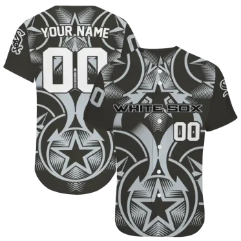 personalized chicago white sox star circle black jersey best selling