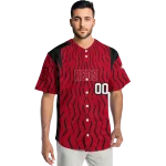 personalized cincinnati reds chevron rhythm red jersey best selling