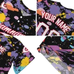 personalized cincinnati reds paint splatter black jersey best selling