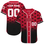 personalized cincinnati reds star burst black jersey best selling