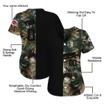 personalized cincinnati reds tropical foliage black jersey best selling
