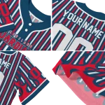 personalized cleveland guardians blazing stripes navy blue jersey best selling