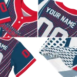 personalized cleveland guardians curved stripes navy blue white jersey best selling