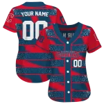 personalized cleveland guardians edgy stripes navy blue jersey best selling