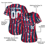 personalized cleveland guardians stripe paint navy blue jersey best selling