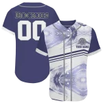 personalized colorado rockies arrow fade blue white jersey best selling