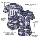 personalized colorado rockies camo splash blue jersey best selling