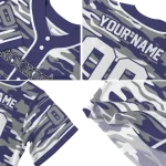 personalized colorado rockies camo splash blue jersey best selling