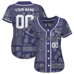 personalized colorado rockies pineapple palm geo blue jersey best selling