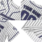 personalized colorado rockies pinstripe lines white jersey best selling