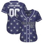 personalized colorado rockies snowflake festive blue jersey best selling