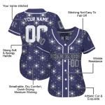 personalized colorado rockies snowflake festive blue jersey best selling
