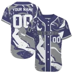 personalized colorado rockies splash swirl blue jersey best selling