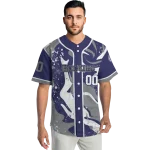 personalized colorado rockies splash swirl blue jersey best selling