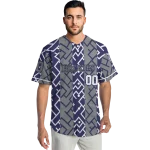 personalized colorado rockies squares grid blue jersey best selling