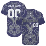 personalized colorado rockies star circle blue jersey best selling