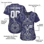 personalized colorado rockies star circle blue jersey best selling