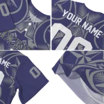 personalized colorado rockies star circle blue jersey best selling