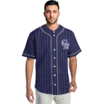 personalized colorado rockies stripe pattern blue jersey best selling